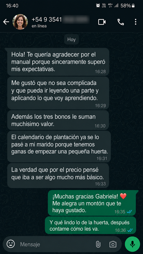 Reseña de cliente
